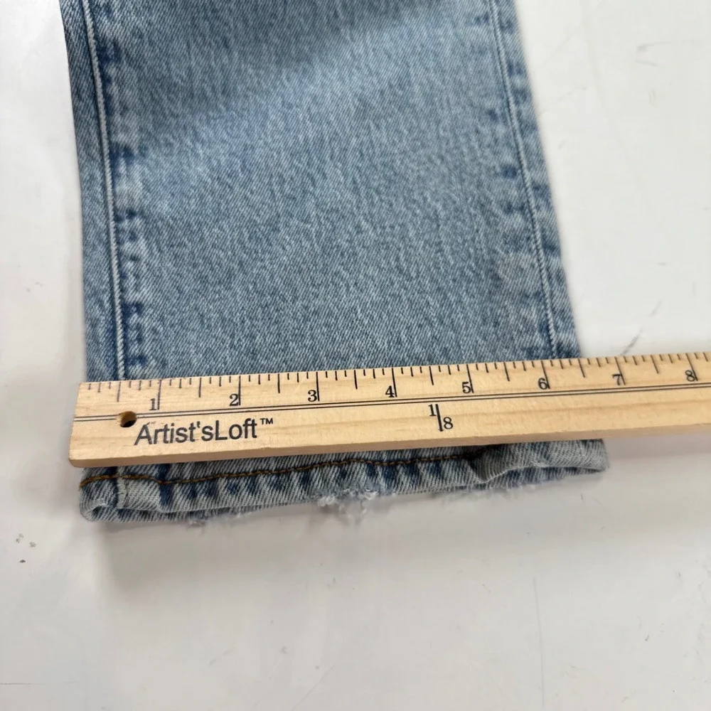 Abercrombie Fitch 90s Straight Jeans Womens 28 x 28 Light Wash New With Tags